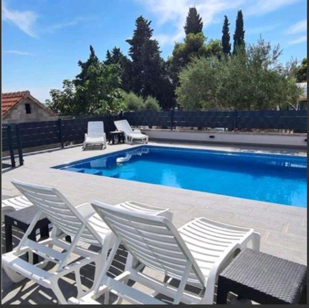 Luxury Apartment Magdalena Trogir Bagian luar foto